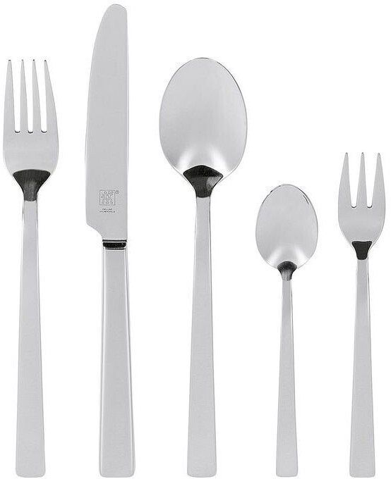 سرویس قاشق، چنگال و کارد 60 پارچه زولینگ آلمان مدل ZWILLING King | طراحی ساده و سطح مات